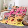 Japanese Style Tokidoki Blanket Anime Fantastic Print Flannel Blankets for Beds Sofas Warm Bed Soft Blanket