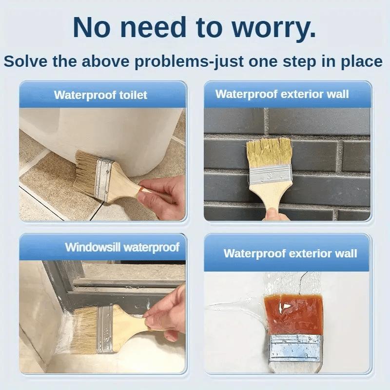 Invisible Waterproof Coating Sealant Agent Wall Leak Repair Material Invisible Glue For Roof Leakage Crack Seepage 150ML