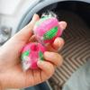 12/6 Piece Set Laundry Washing Machine Hair Filter Floating Lint Remover Catcher Reusable Laundry Ball Dirt Collection Products