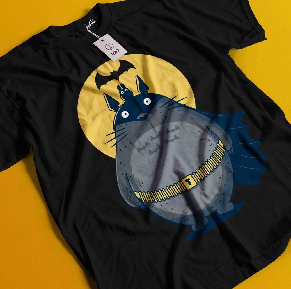 

Мой сосед Тоторо Футболка Студия Ghibli Унесенные призраками Аниме Подарочная Футболка Все Размеры L