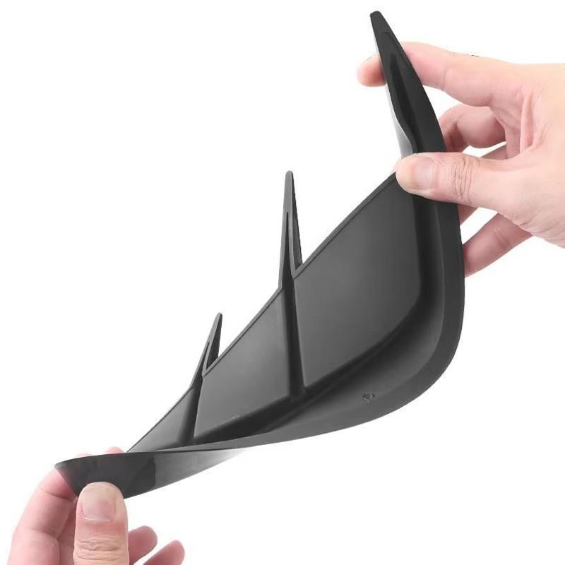 Multifunction Carbon fiber Car Fender Trim Car Sticker Shark Gills Simulation Exhaust Side Intake Hood Body Sticker Accessories