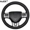 DIY Car Steering Wheel Cover For Dodge Journey Jcuv Avenger Charger Durango