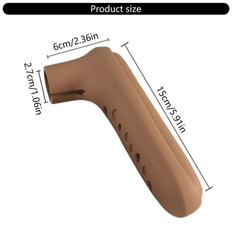 Pack Of 2 Door Handles Covers Rubber Door Knob Protective Gloves for Home Use to Prevent Dust and Damage