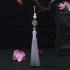Traditional Plum Blossom Pearl Tassel Ornament for Clothing, Lanterns, Sachets, and Car Decor