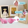 Shell Photo Frame Holder With Creative Design For Home Decor And Gift