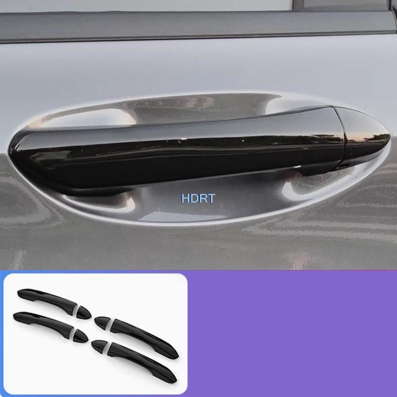 For Gac Trumpchi Empow/Dodge Attitude  + Car Style Door Handle Trim Frame Outer Bowl Cover Protector Decoration Accessories