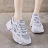 Spring and summer new mesh breathable sports shoes platform casual dad shoes simple