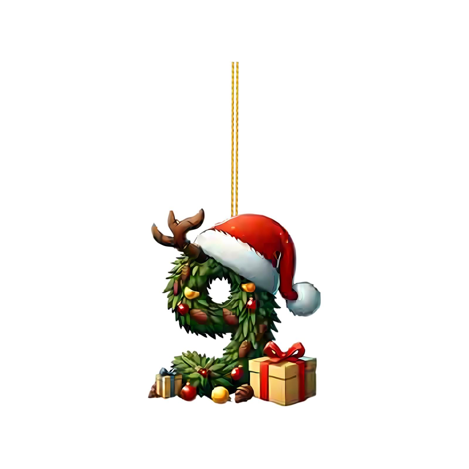 

26 букв,Рождество,Украшения,Акрил,1 One Size