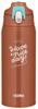 Thermos Vacuum Insulated Two-Way Water Bottle, 0.8L/0.83L, Brown Check, FJJ-800WF BWC