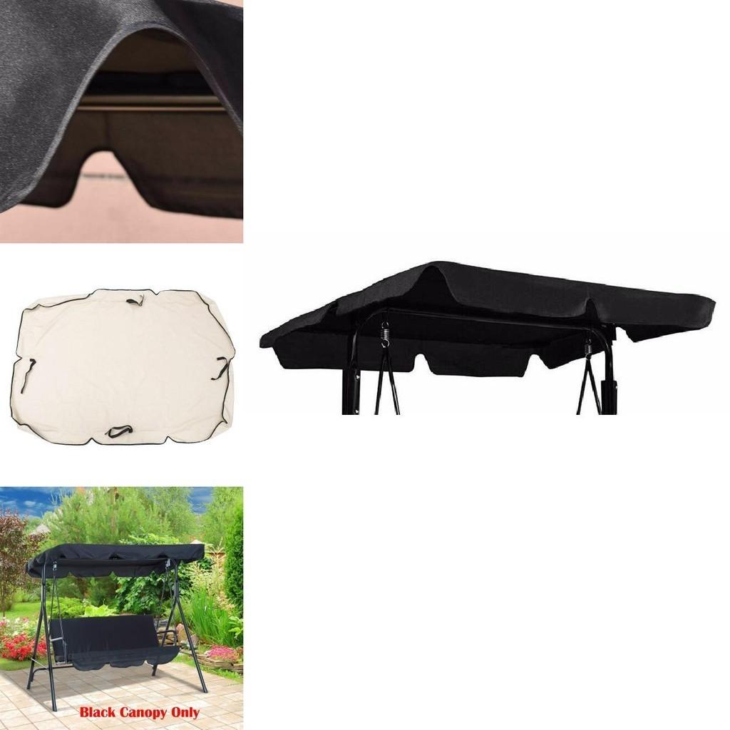 Anti-uv Swing Seat Canopy Cover With Bandages For Outdoor Use