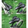 Nonslip Breathable Bike Saddles Seats Pad Replacement Soft Bike Seats Cushions Silicone Bicycles Saddles Easy to Install