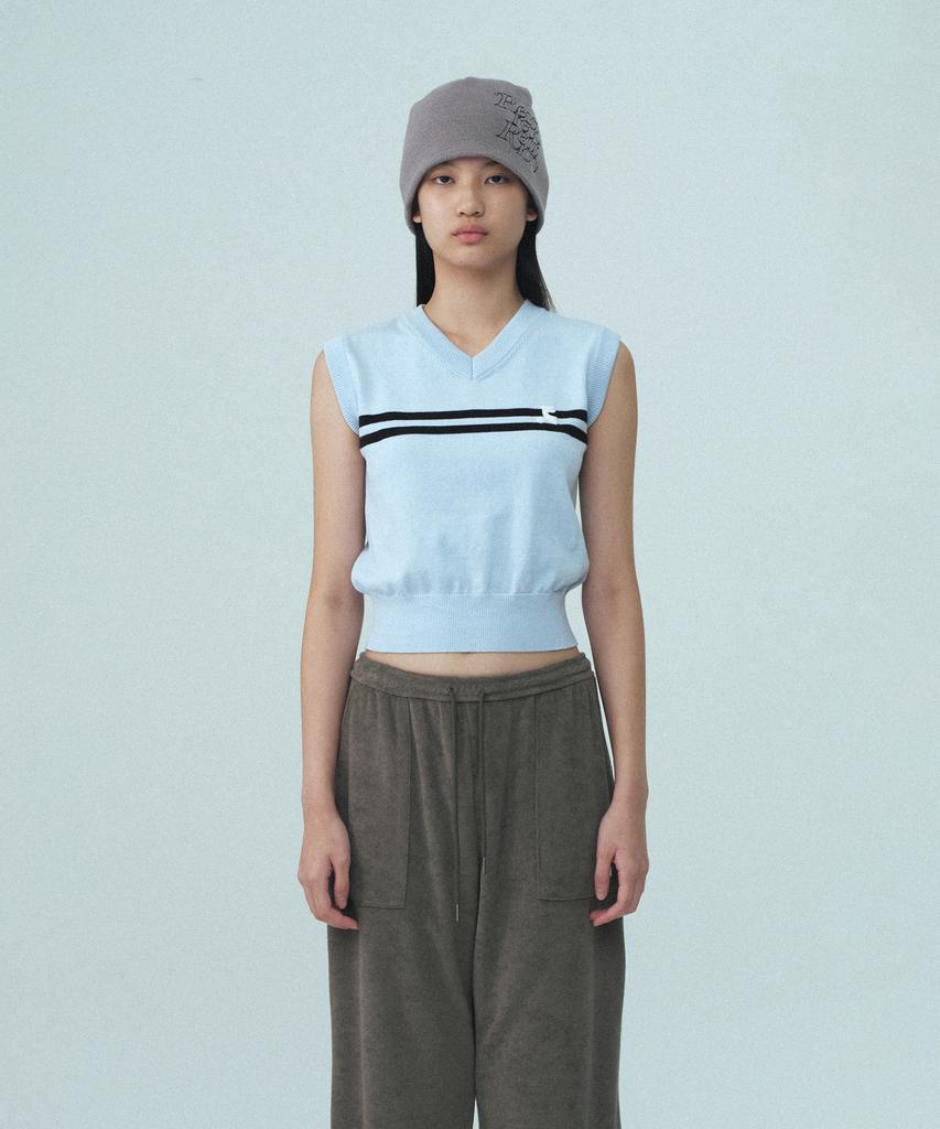 REST&RECREATION Stitch Logo Beanie - Charcoal