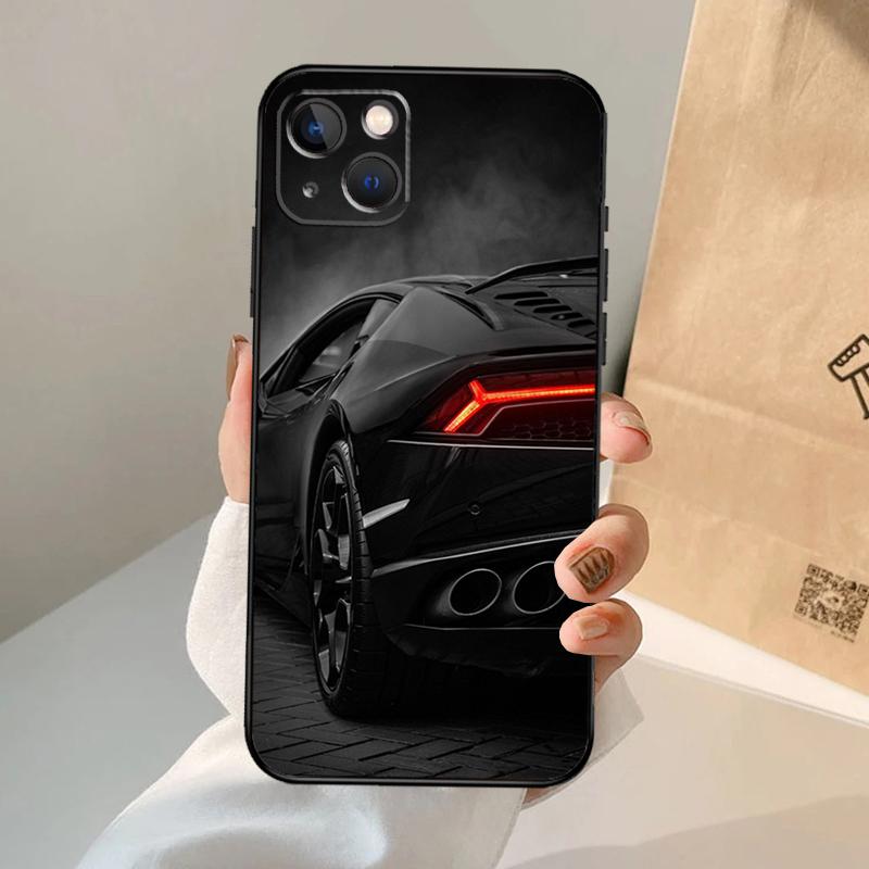 Cool Sports Car Phone Case For iPhone 17 Air 16 15 14 13 11 12 Pro Max 13 12 mini 15 16 Plus 16e Cover Coque
