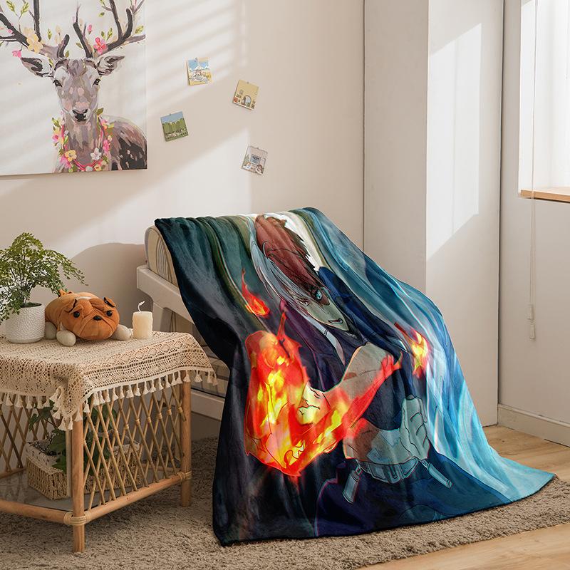 Card My Hero Academy Series Double Sided Flannel 3D Digital Printed Blanket Blanket