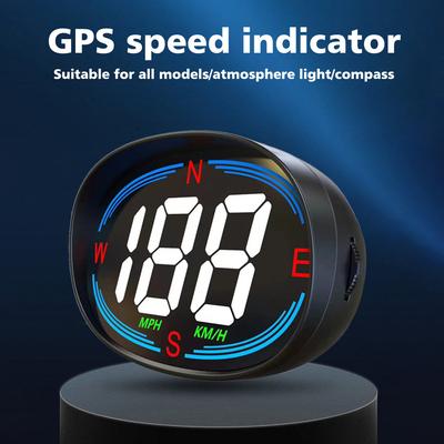YENİ GPS Araç dijital hız göstergesi HUD Head-up ekran Hız Alarmı Tüm Araçlar için Inteligentes Gadgets MPH KMH