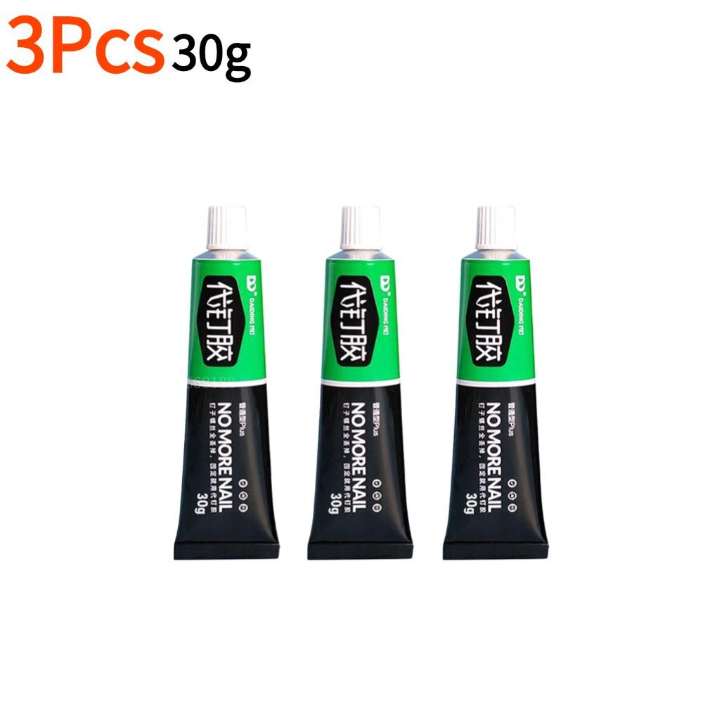 1-5Pcs 30g/60g All-Purpose Glue Quick Drying Glue Strong Adhesive Sealant Fix Glue Nail Free Adhesive Plastic Glass Metal