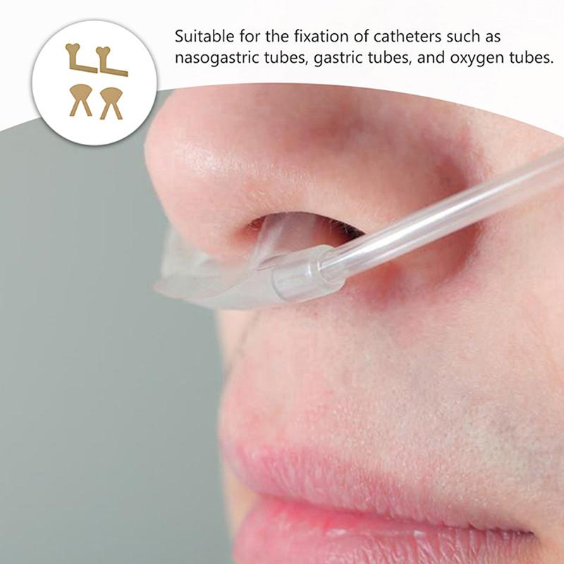 5Pcs Nose Bridge Fixed Sticker Nasal Feeding Tube For Catheter Tube Fixation