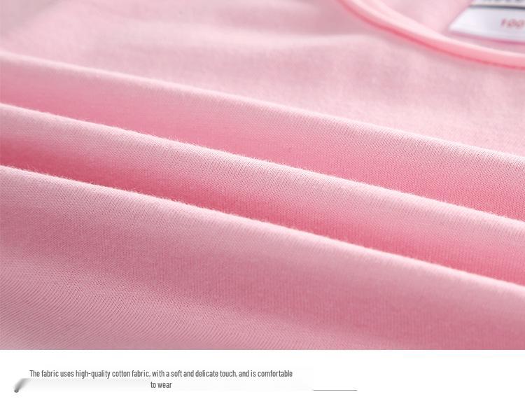 Kpop Witcher Girls Pleated Cartoon Dress - Stylish Short-Sleeve Summer Skirt for Children