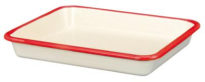 Fuji Enamel Enamel Tray Cooking New Red NR 21-Cup BM-M