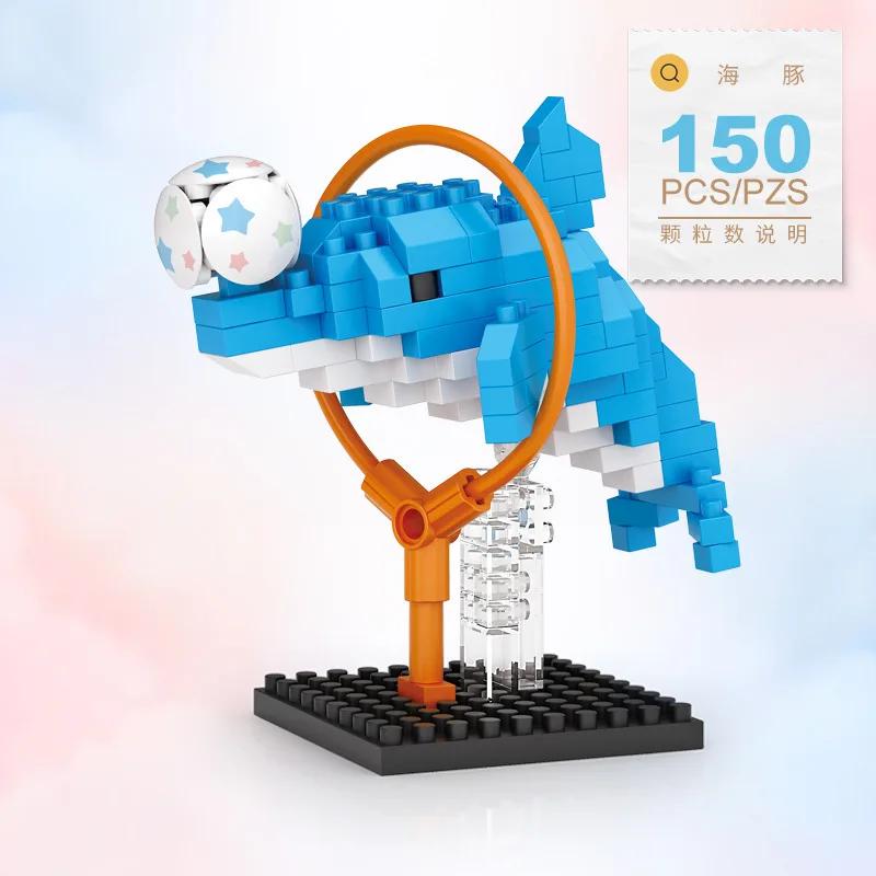 Building Blocks Panda Creative Assembly Decoration Dessert Electrical Mini Particles, Educational Boys and Girls Kids Toys