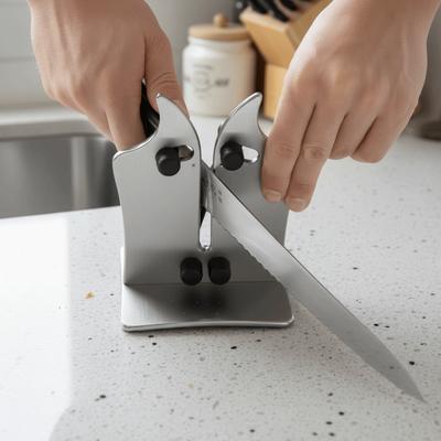 High-carbon Steel Kitchen Sharpener Manual Cutter Sharpening Machine Safe Whetstone Chef