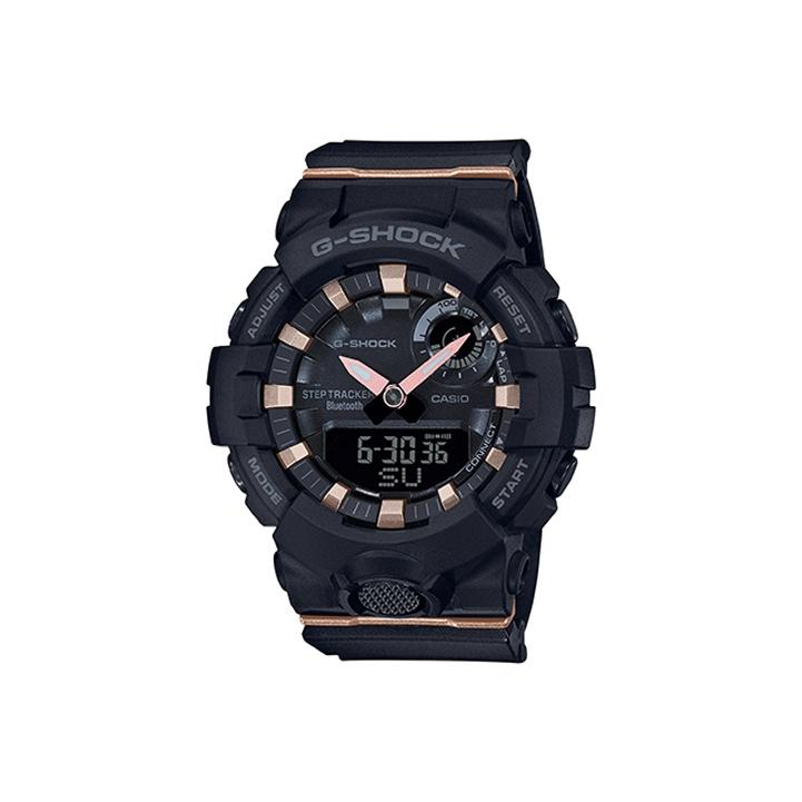 

Casio G-Squad G-Shock GMA-B800 Series 200M Water Resistant Quartz Movement Resin Strap Watch Women watches Black GMA-B800-1A Black Dial
