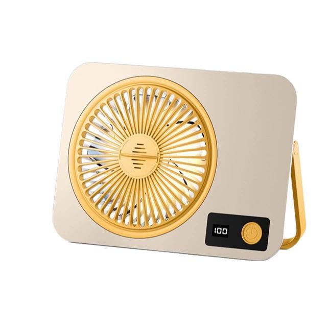 

Ventilador de mesa recargable USB portátil con clip, mini ventilador silencioso para escritorio