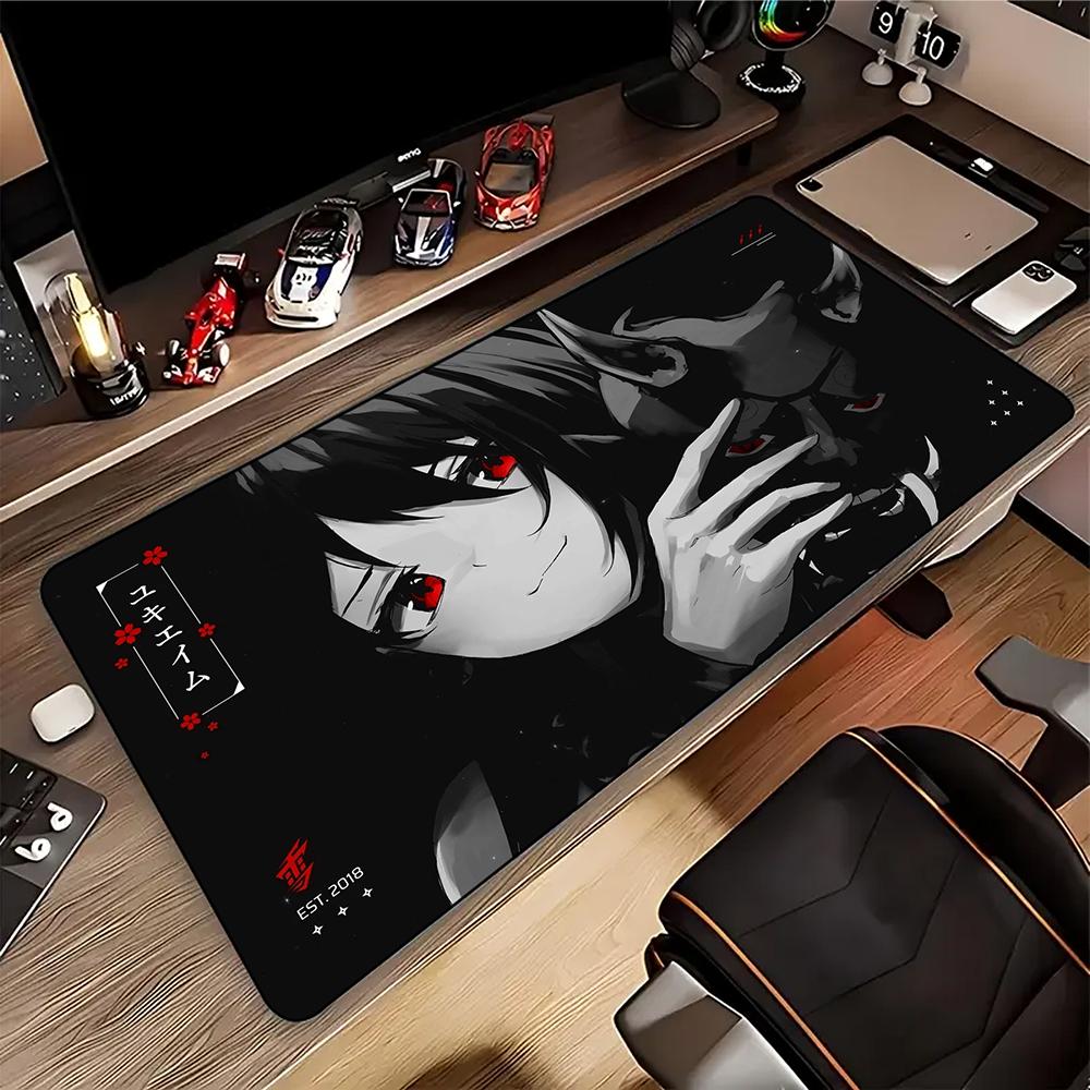 Mask Girl Anime Mousepad Custom Home Computer Keyboard Pads Desk Mat Laptop Soft Antislip Table Mat XXXL Mouse pad xcm