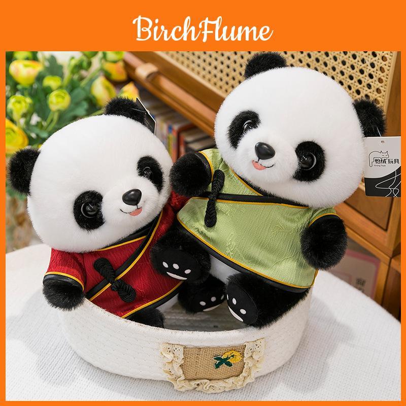 Panda Plush Toy Chinese Style Stuffed Animal Gift For Children
