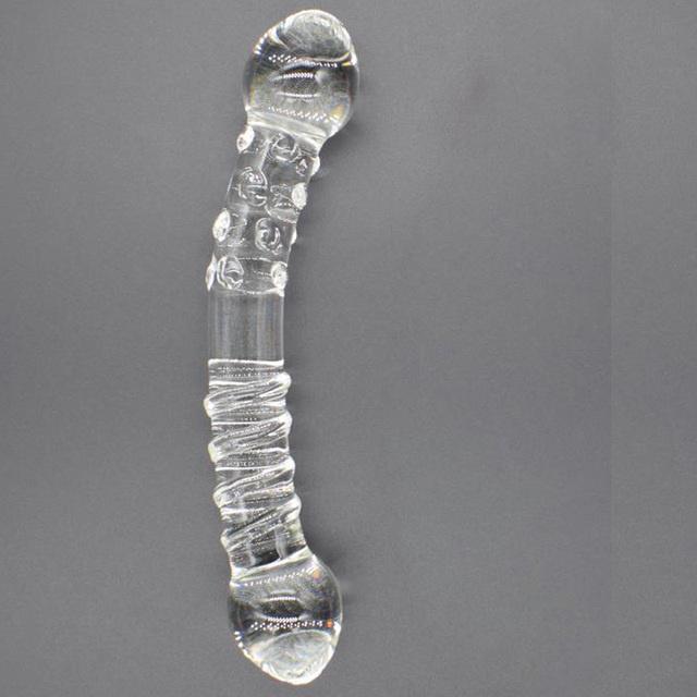 Pyrex Glass Dildo Masturbation Sex Toy For Man Prostate Massage Artificial Anal Plug Female Vagina Stimulation