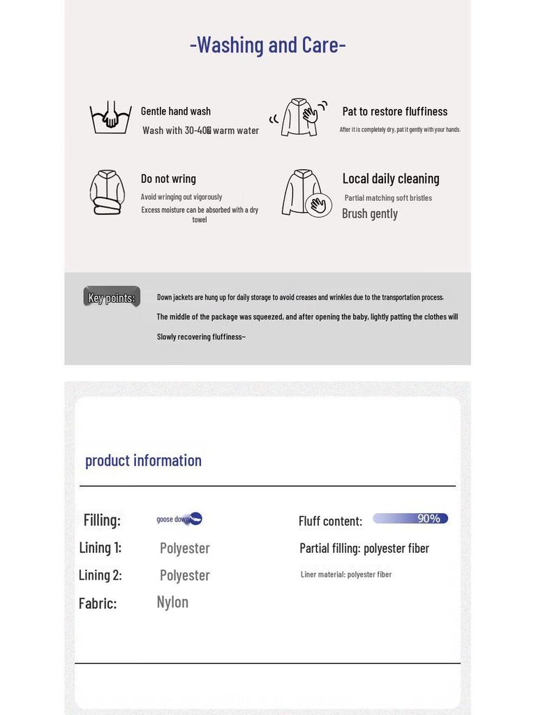 Snow Flying Obsidian Series Unisex Hooded Long Down Jacket