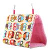 Pet Bird Warm Soft Hammock Cage Parrot Hanging Hut Tent Bed Cave Swing Toy