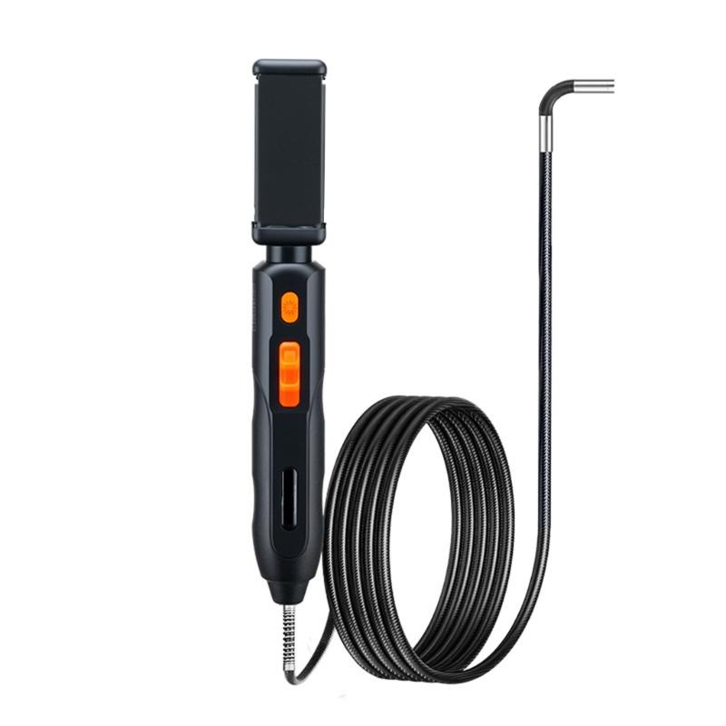 Flexible Industrial Borescope With 6 Customizable LED radiances And 210 Degree Reverse Curving For Narrow Areas