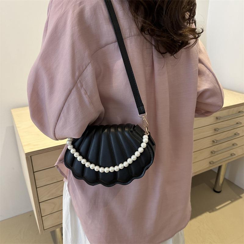 Summer New Fashion Shoulder Bag Simple Casual Aesthetic Trend Personalized Bag Women Messenger Bag Shell Bag