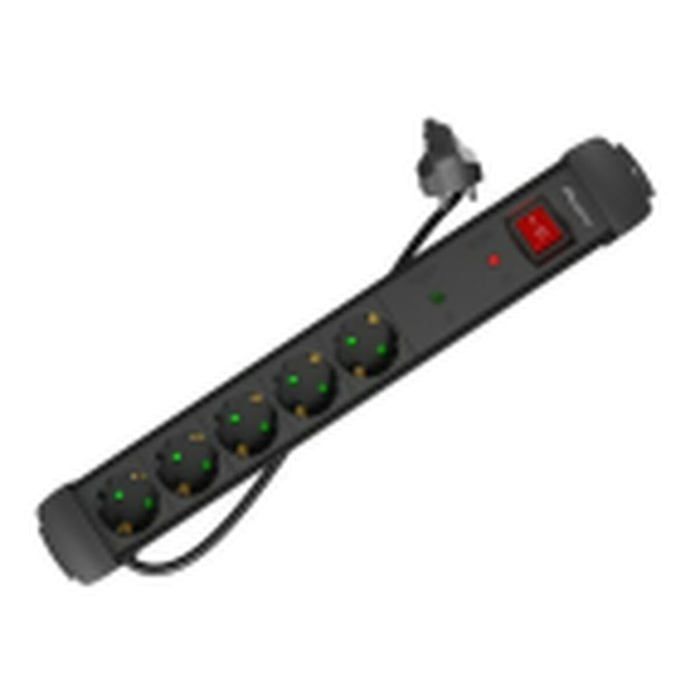 Grenuttak - LANBERG - 1,5 m - 4 uttak - Flerfarget - Innendørs