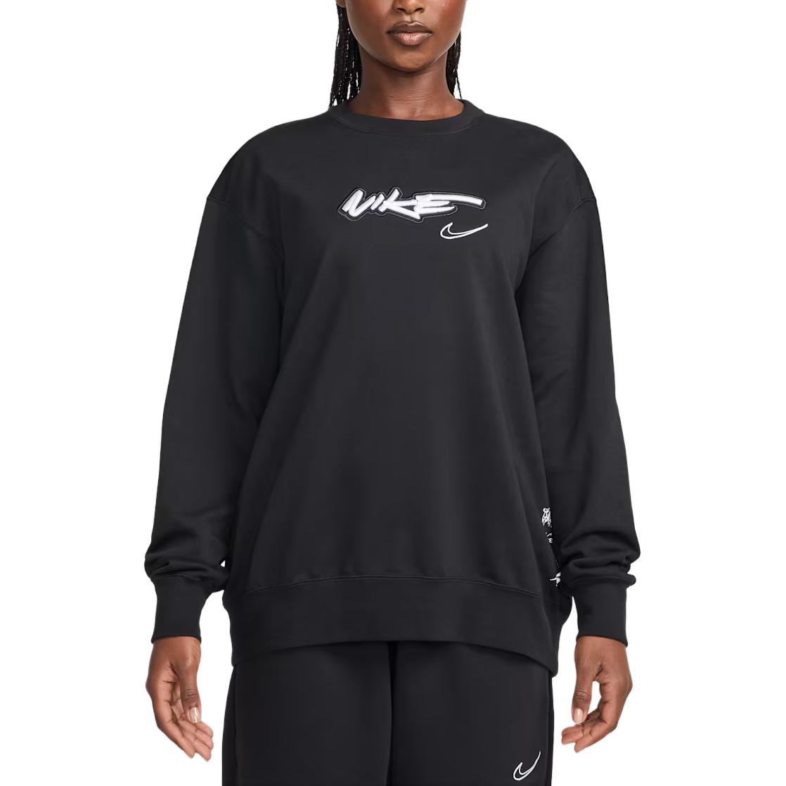 

Nike Sportswear Breaking Women s Loose French Terry Top FZ0257-010 M