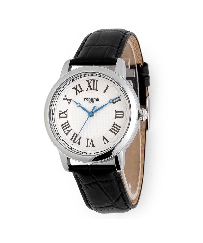 Montre Classique Homme Lenomasigye à Chiffres Romains Cuir Re5455M