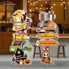 Halloween Pumpkin Lantern Board Standee for Outdoor/Kindergarten Decorations