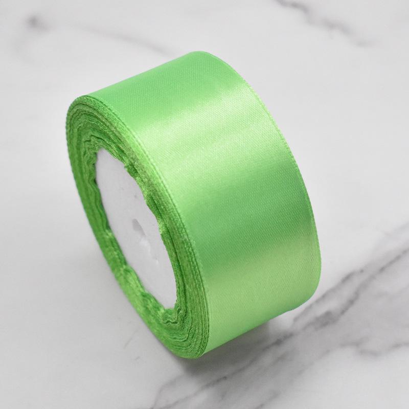 Hanfan 4cm Satin Ribbon for Wedding, DIY Crafts, Cake Decoration, Fresh Flowers & Gift Packaging.