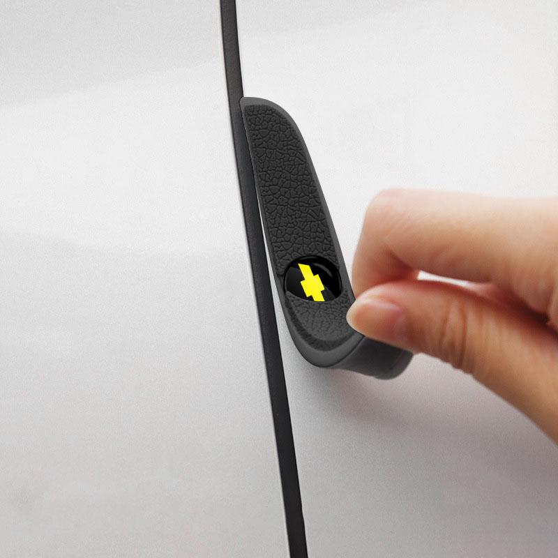 4Pcs Car Door Anti-Collision Strip Rearview Mirror Protection Sticker For Chevrolet Cruze Malibu Sail Spark Captiva Equinox Trax Tracker AVEO Lova RV