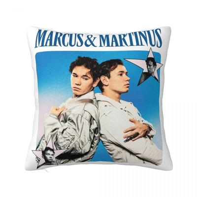 Marcus And Martinus Kissenbezug Doppelseitiger Druck Polyester Kissenbezug Dekorationen Kissenhülle Sitzbezug Quadratisch 45X45cm