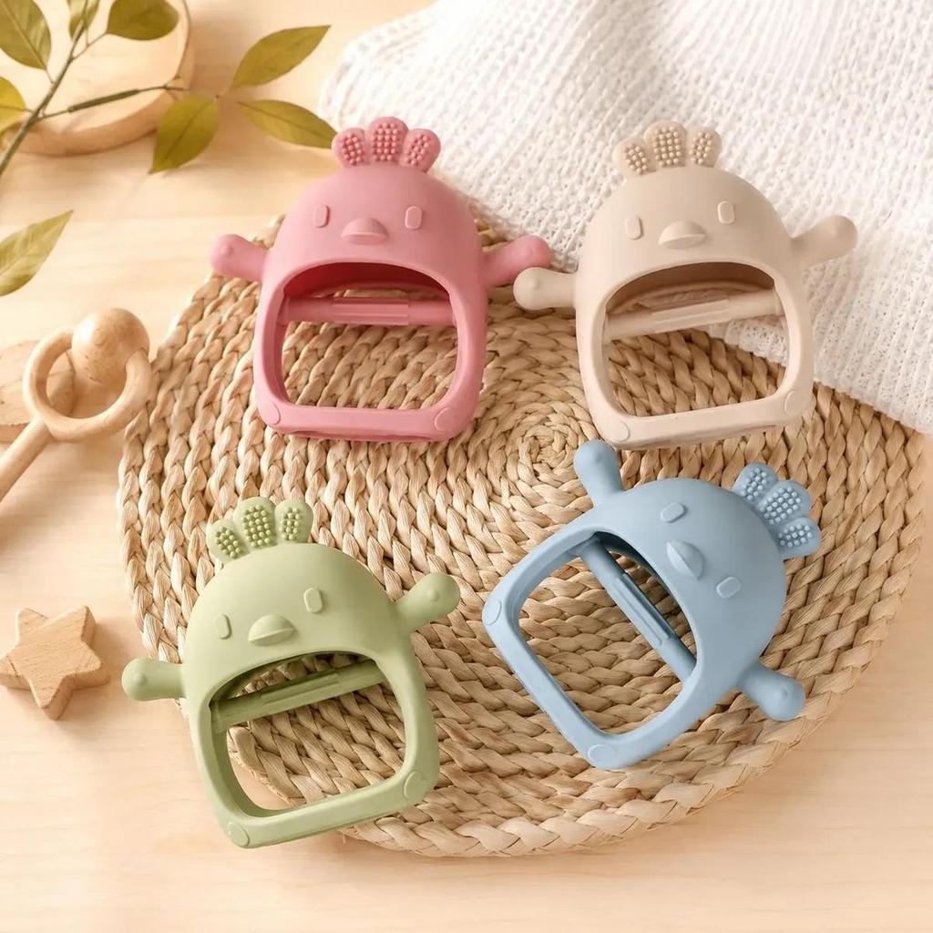 Silicone Teething Toys for Babies Over 3 Months Old