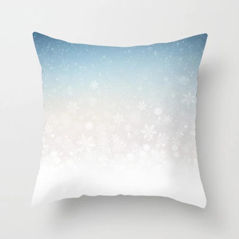 Świąteczne poszewki na poduszki z nadrukiem Świąteczne poszewki na poduszki dekoracyjne do domu Poszewki na poduszki świąteczne