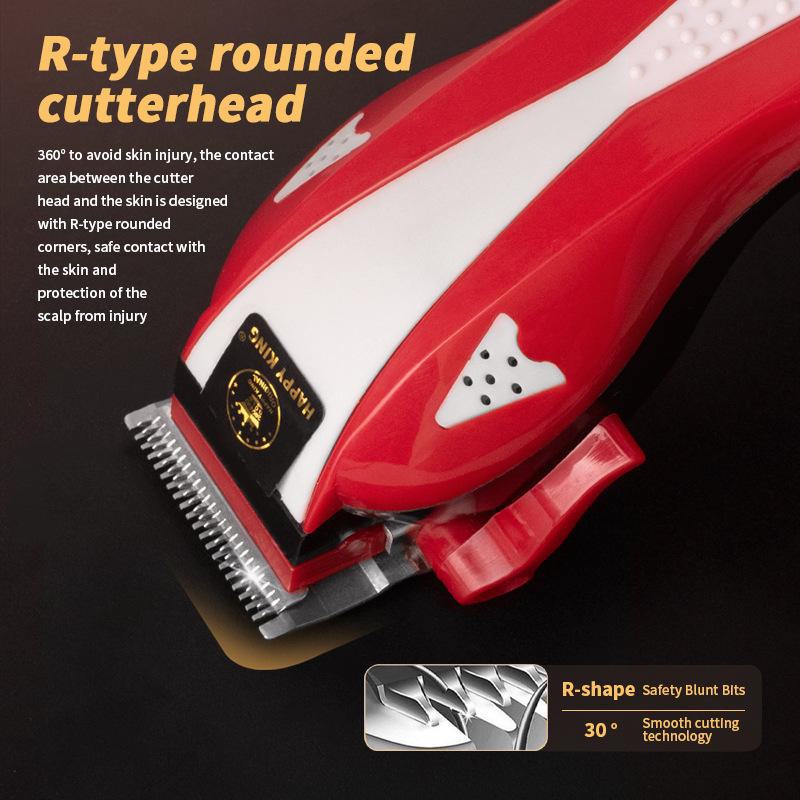 Professional High-Power Corded Hair Clipper for Salons