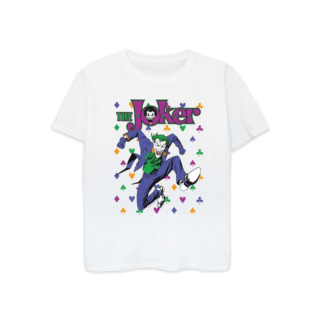Batman Boys The Joker Cards Cotton T-Shirt