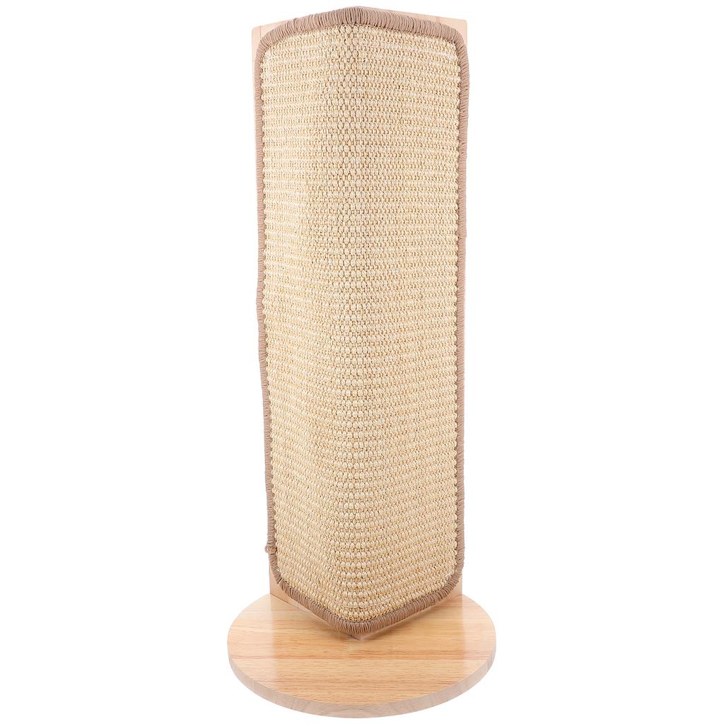 Cat Scratching Board Protective Mat Couch Scratcher Corner Microchip Protector Wooden Sisal