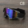 Motorradbrille Dirtbike-Brille Motocross-Brille Winddicht ATV-Brille Staubdicht Kratzfest