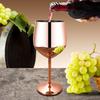 Wine Glass Highball Bar Stainless Steel Fashion Creative Sanding Process Durable Champagne Glass