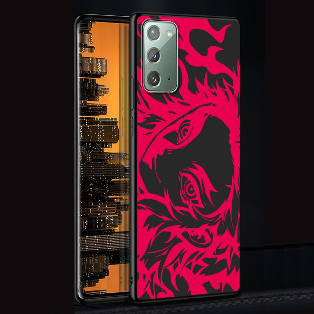 

Чехол «Убийца демонов» для Samsung Galaxy Note 20 Ultra 10 Lite 9 8 A53 A52 A12 S22 S21 FE S20 Plus, черный чехол из ТПУ для телефона в виде ракушки в стиле аниме Samsung A12