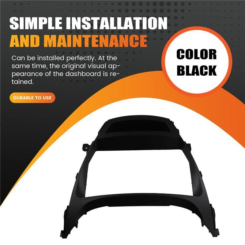 9Inch Car Radio Fascia For Elantra 2014 2015 Multimedia Frame Dashboard Install Panel Trim Refitting